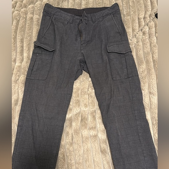 Plaid Cargo Pants - Picture 1 of 2